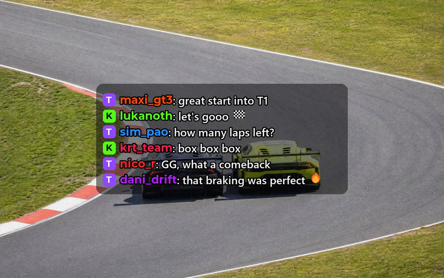 Stream chat