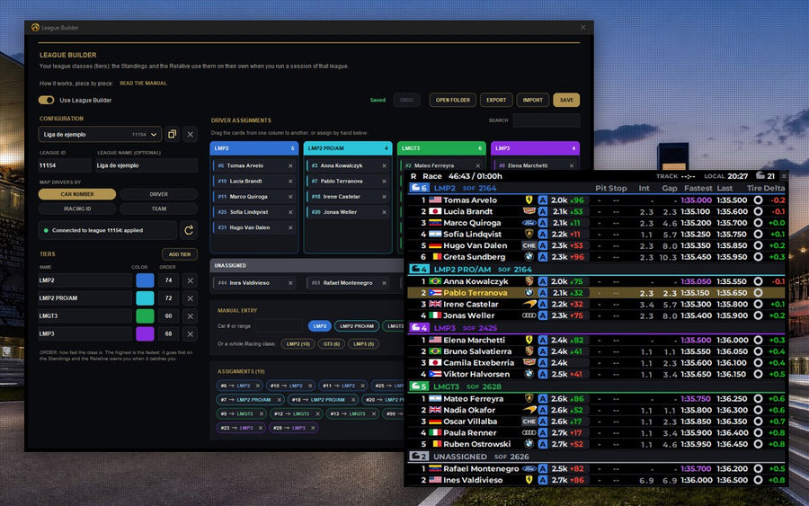 League Builder